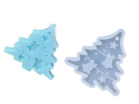 Molde silicona arbolito colgante con campanas BM3989 (3)